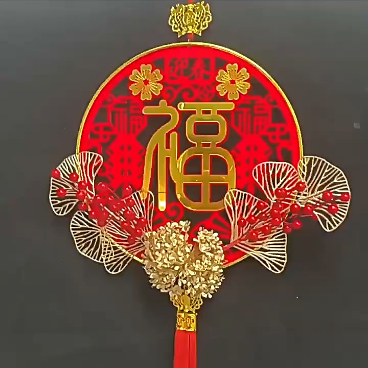 Hiasan pintu Imlek