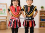 Baju Tari Anak Adat Dayak Baju Tari Anak Adat Dayak