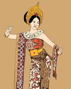 Gambar Pakaian Tari Anak-21